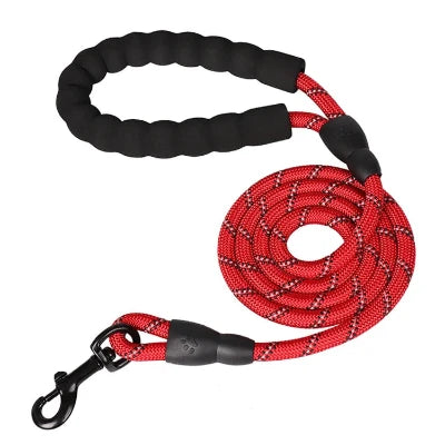 Laisse pour chien rouge