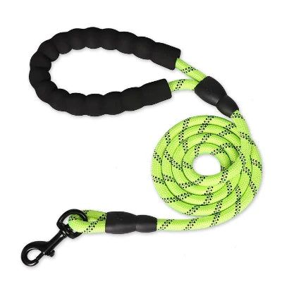 Laisse pour chien verte